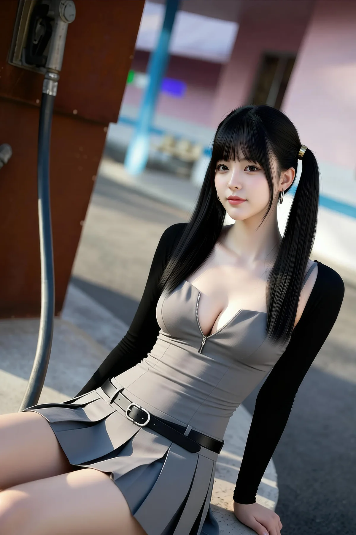 AIG  No.495 柚柚sasa爆乳短裙少女 - 6