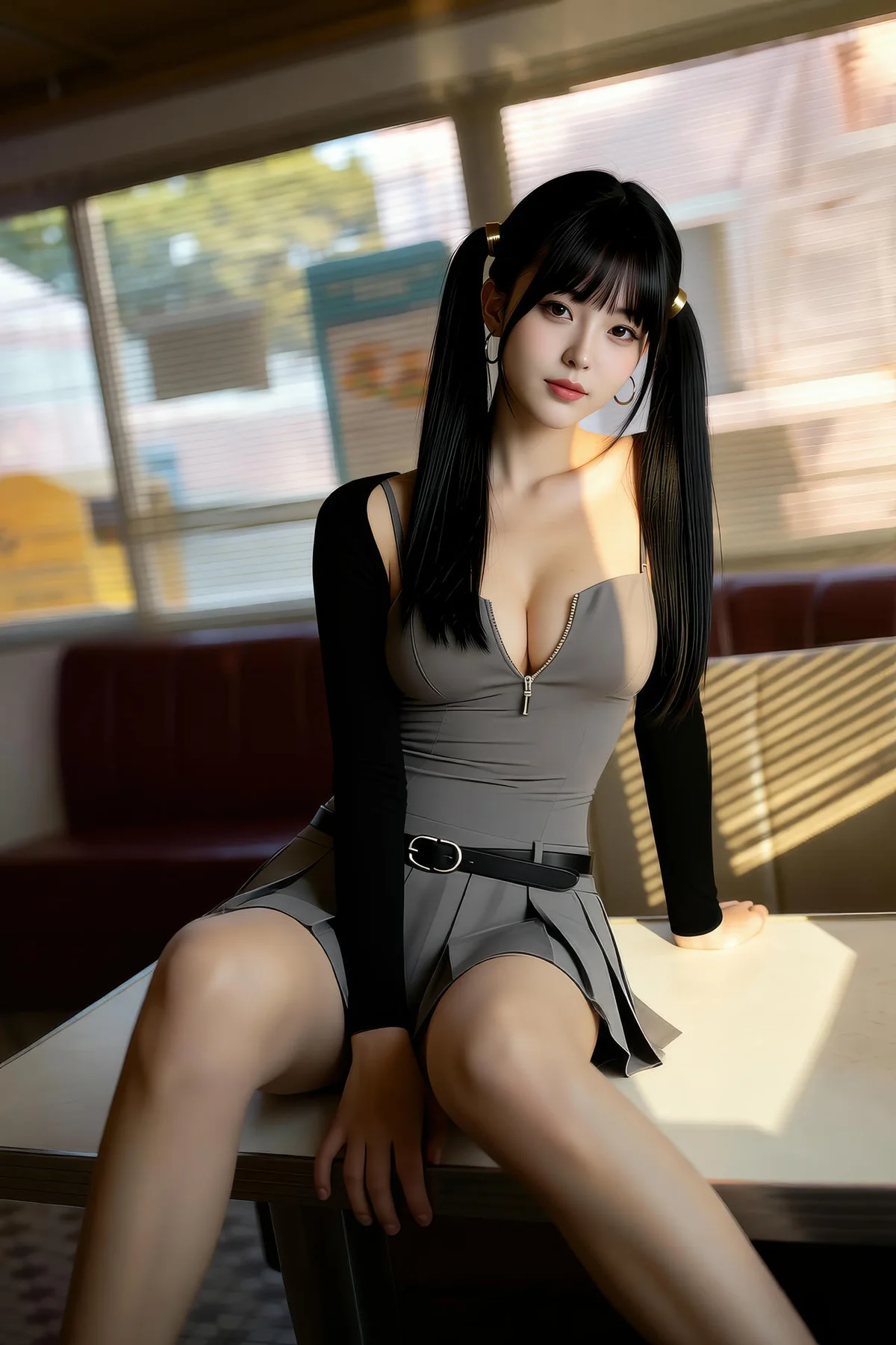 AIG  No.495 柚柚sasa爆乳短裙少女 - 8