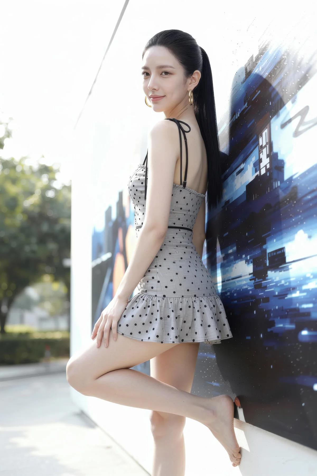 AIG  No.503 米妹街拍美裙美腿 - 3