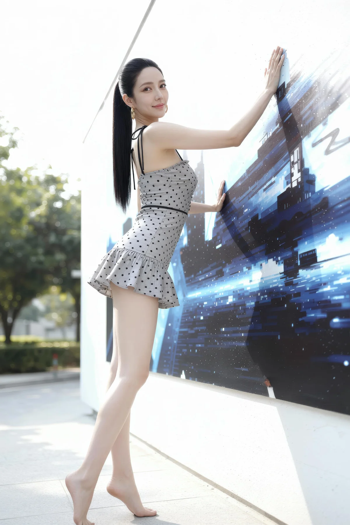 AIG  No.503 米妹街拍美裙美腿 - 4