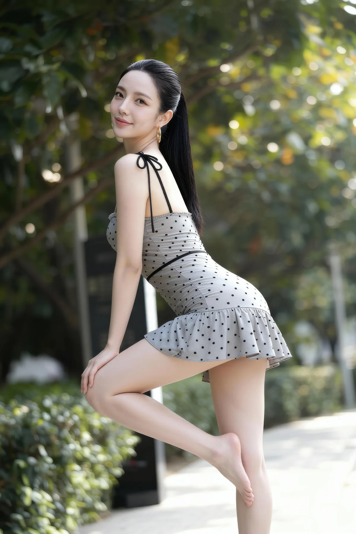 AIG  No.503 米妹街拍美裙美腿 - 10