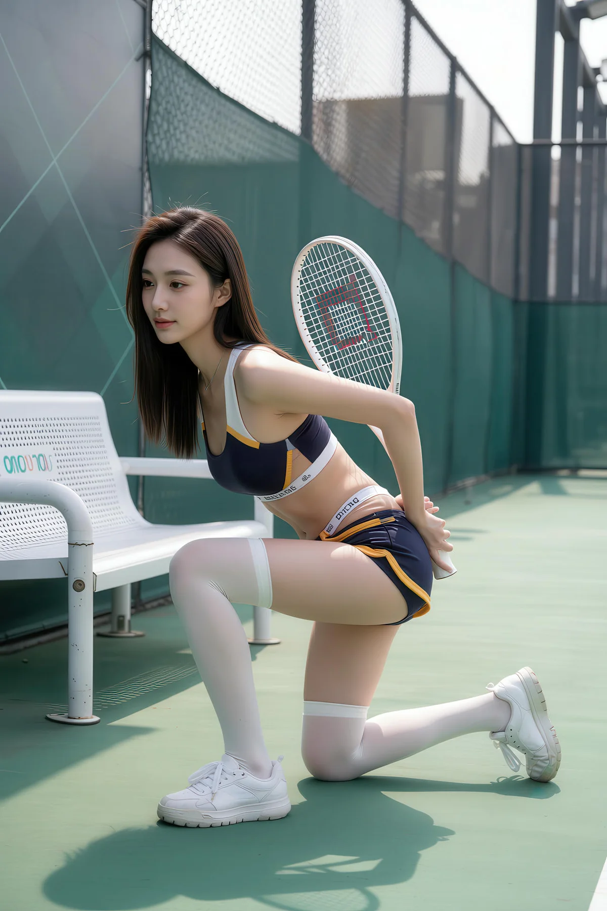 AIG  No.505 猫猫er运动网球美女 - 10