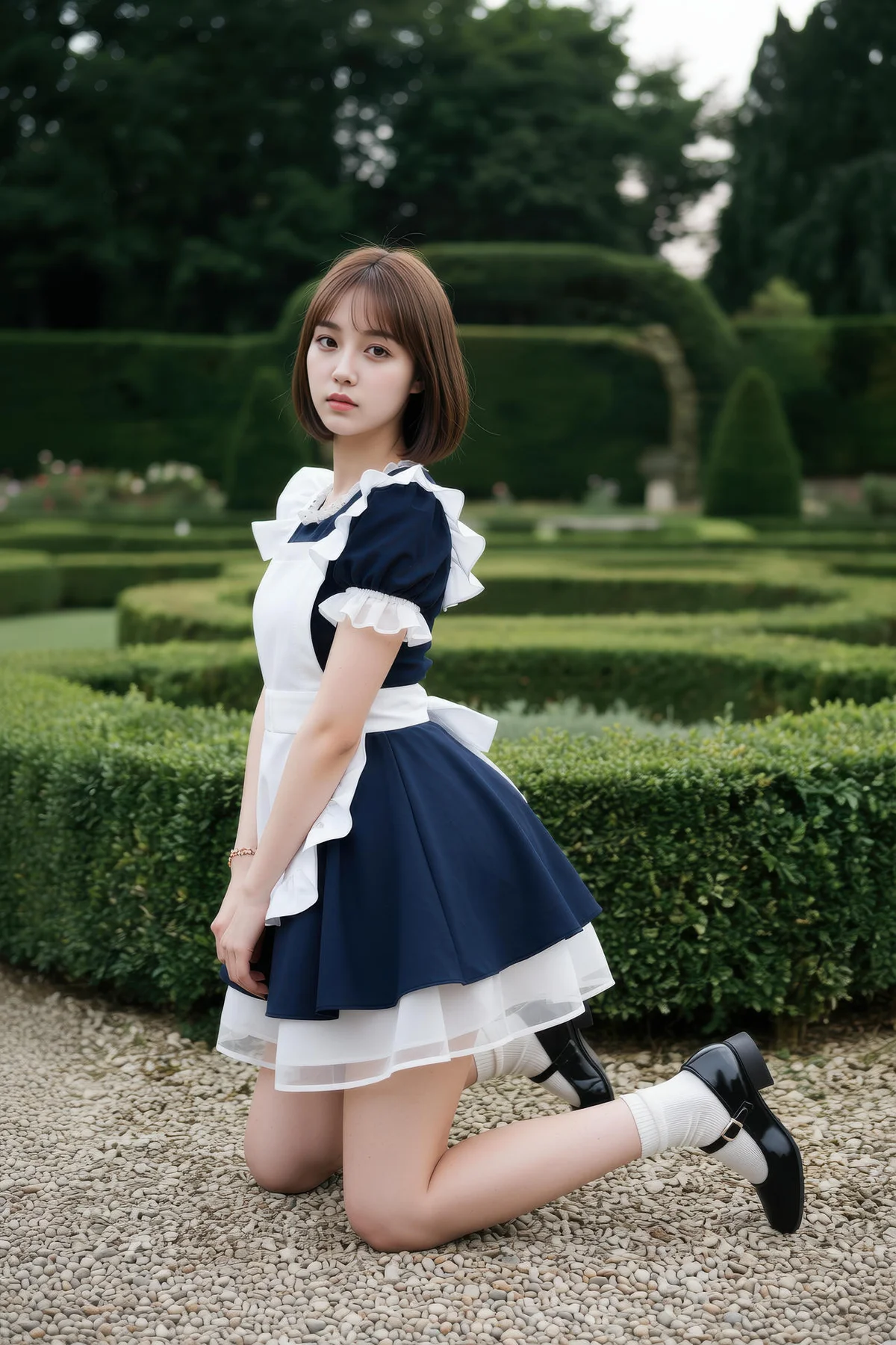 AIG  No.508 小乔女仆制服庄园 - 3