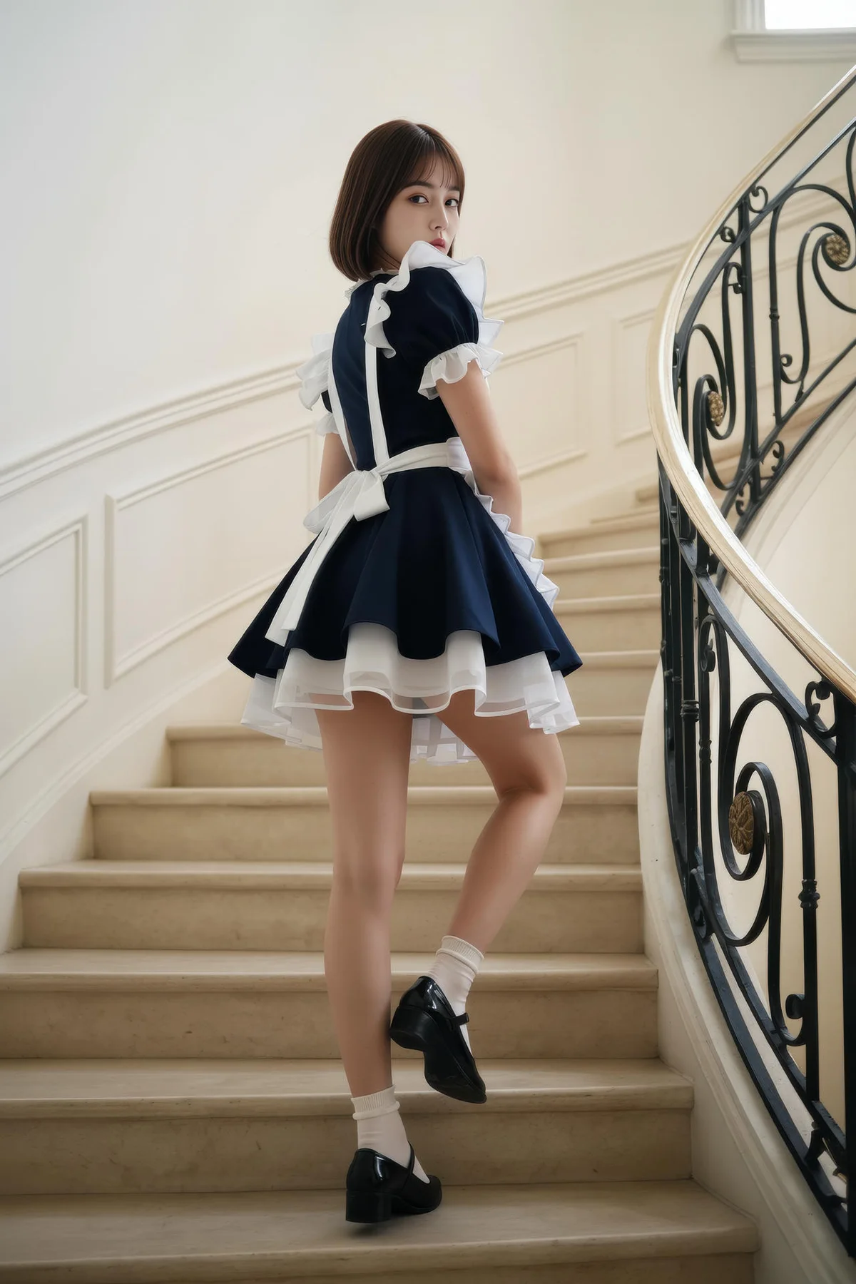 AIG  No.508 小乔女仆制服庄园 - 9