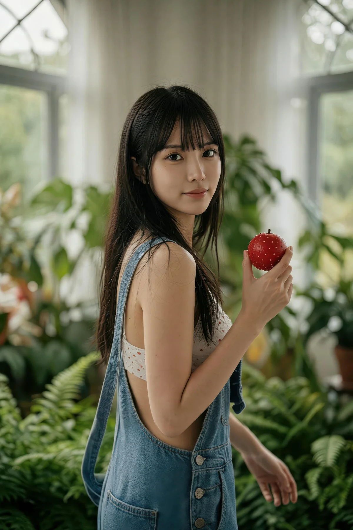 AIG  No.518 芭喜mila花室白色内衣写真 - 1