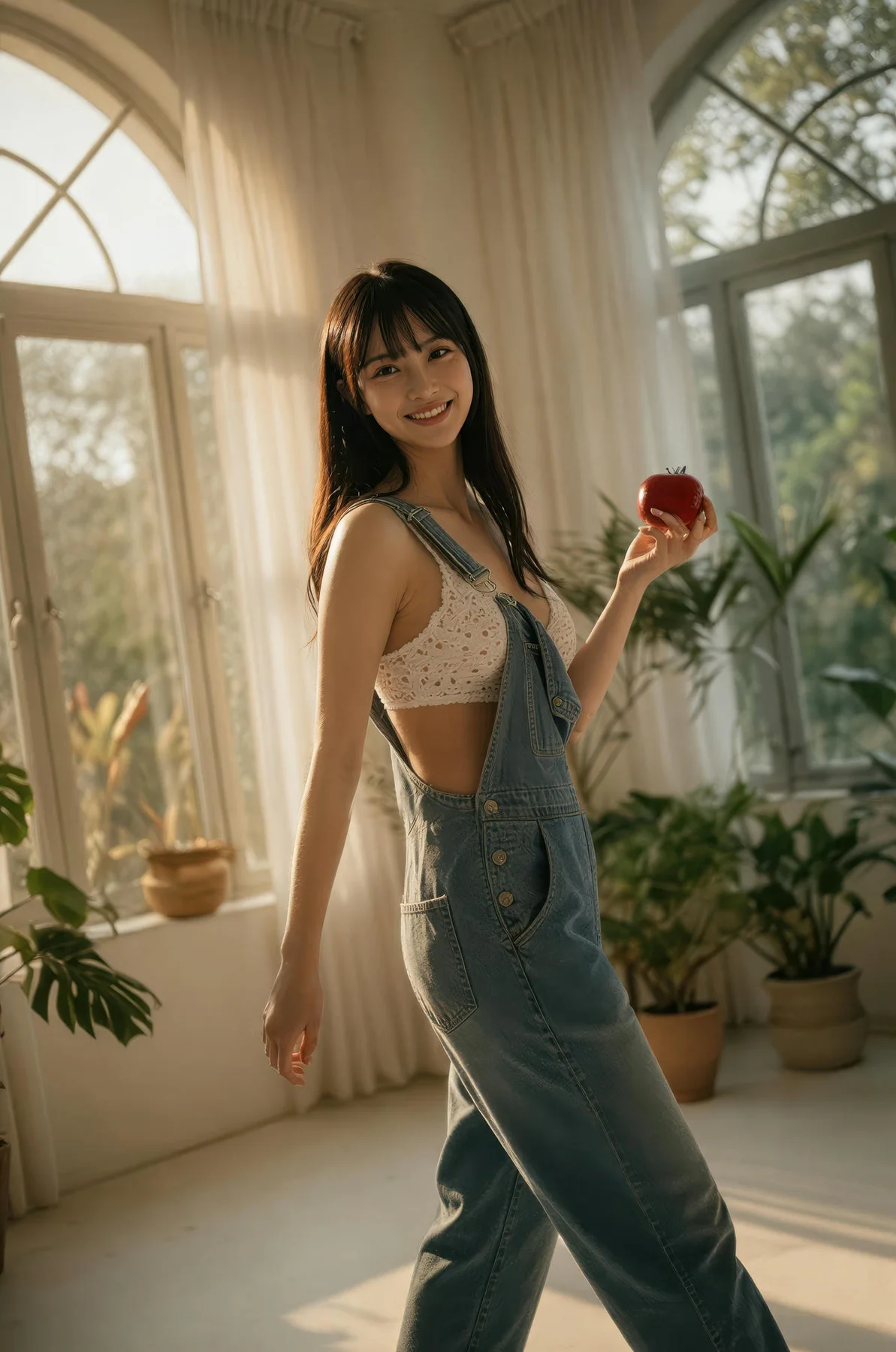 AIG  No.518 芭喜mila花室白色内衣写真 - 5