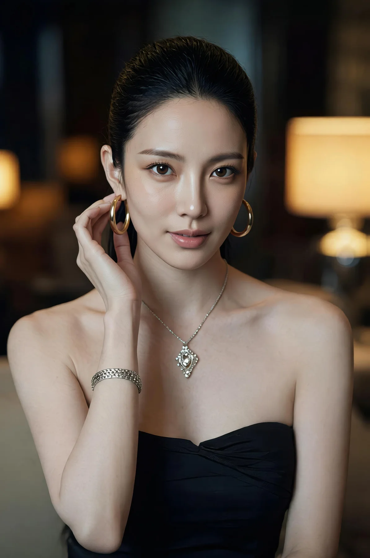 AIG  No.519 米妹黑丝连体衣 - 7