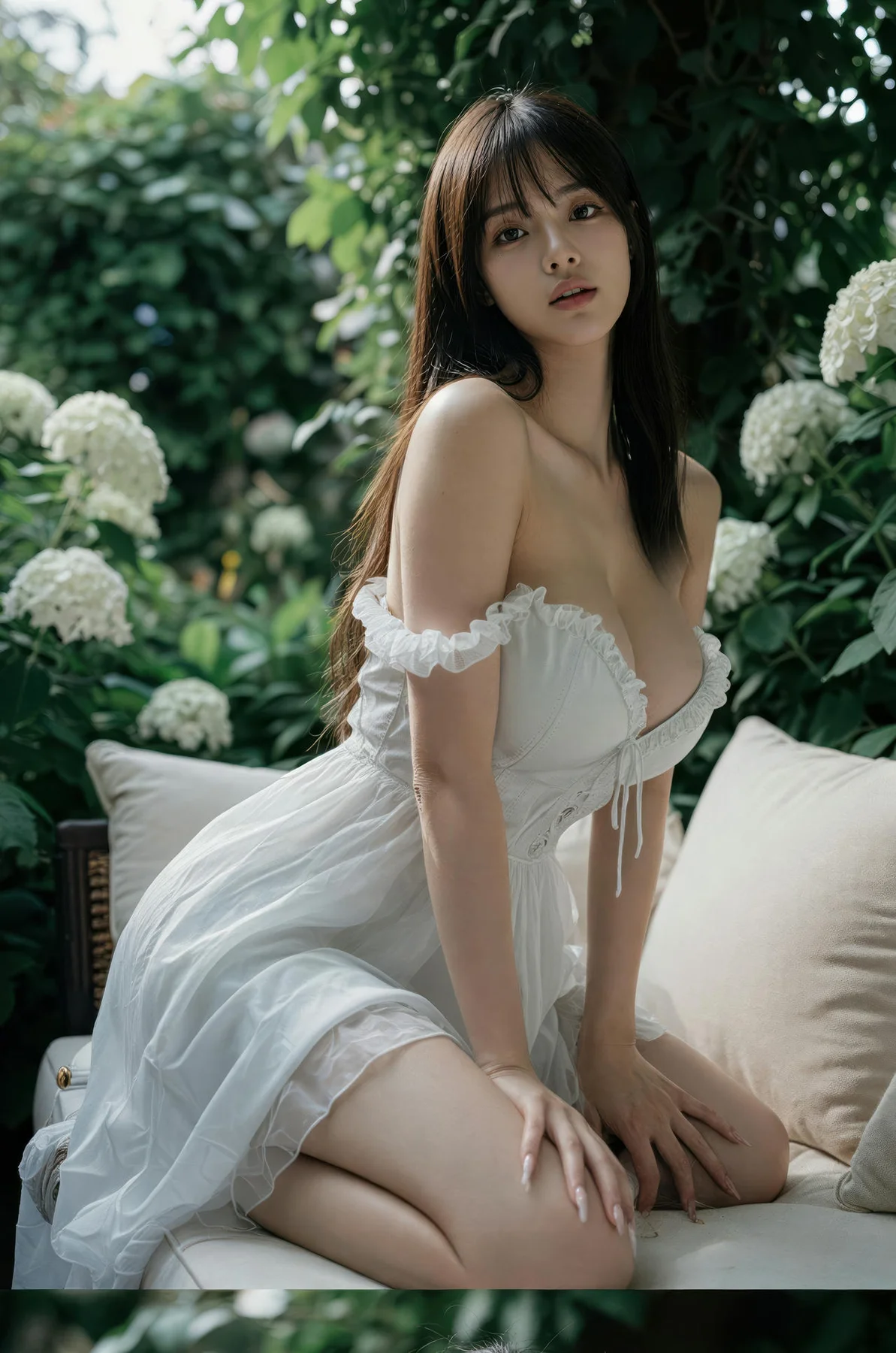 AIG  No.537 芭喜mila爆乳白色礼服裙 - 8