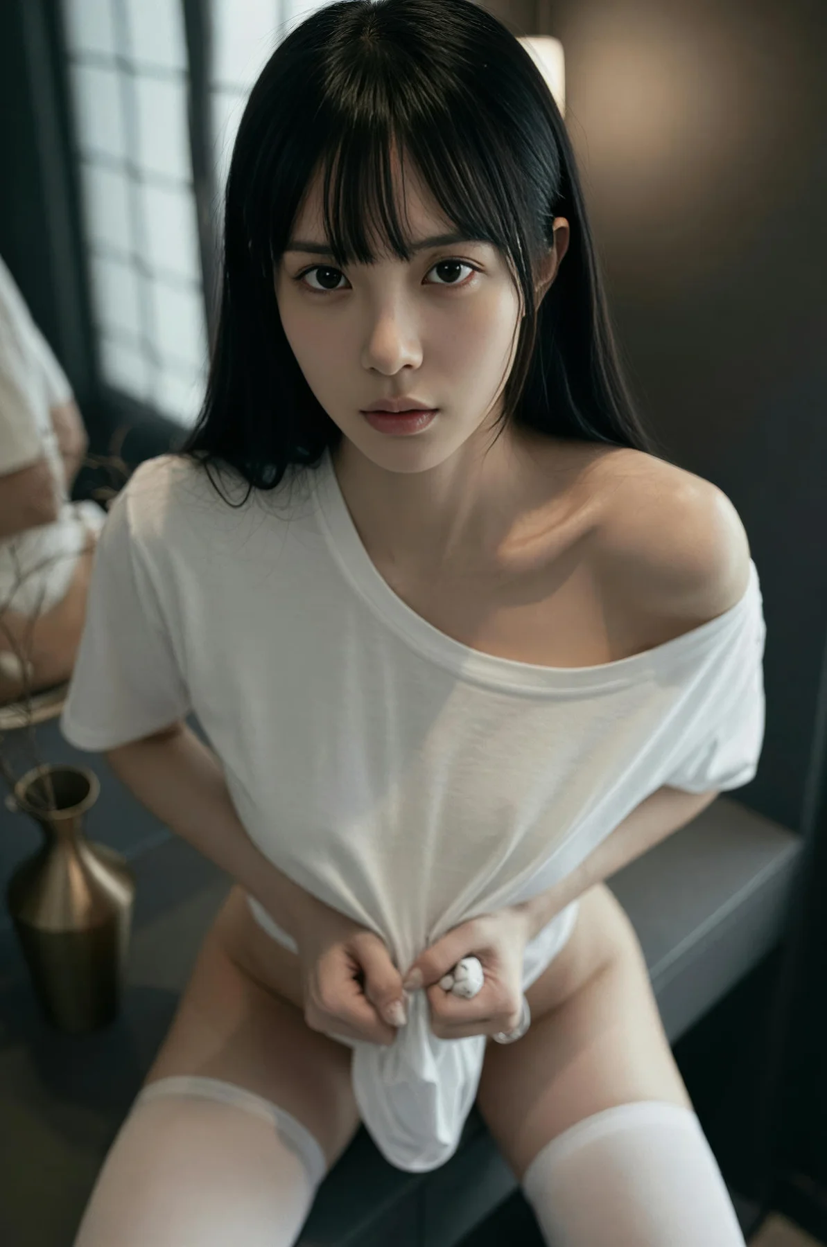 AIG  No.540 芭喜mila香肩白色t美腿 - 9