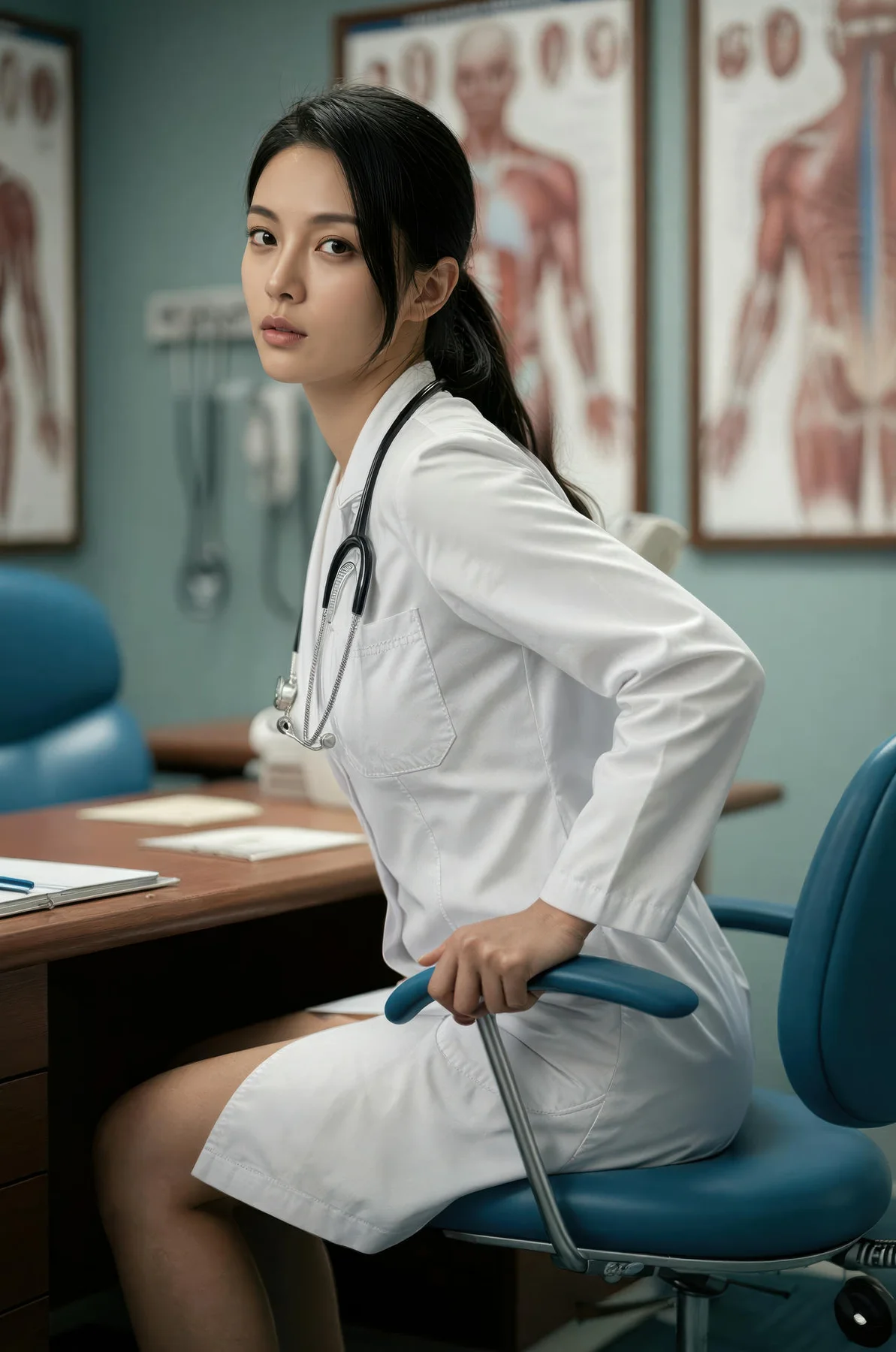 AIG  No.548 柒琪喵医生主题爆乳写真 - 2