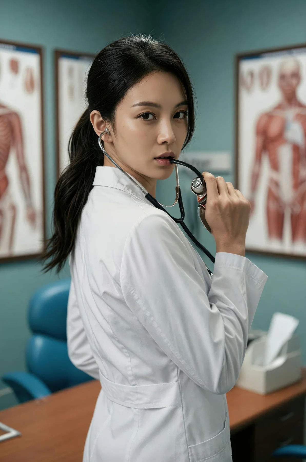 AIG  No.548 柒琪喵医生主题爆乳写真 - 7