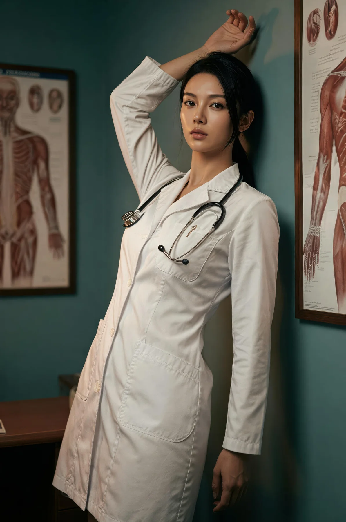 AIG  No.548 柒琪喵医生主题爆乳写真 - 9