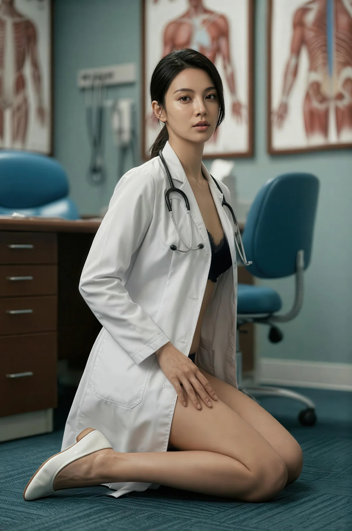 AIG  No.548 柒琪喵医生主题爆乳写真 - 2