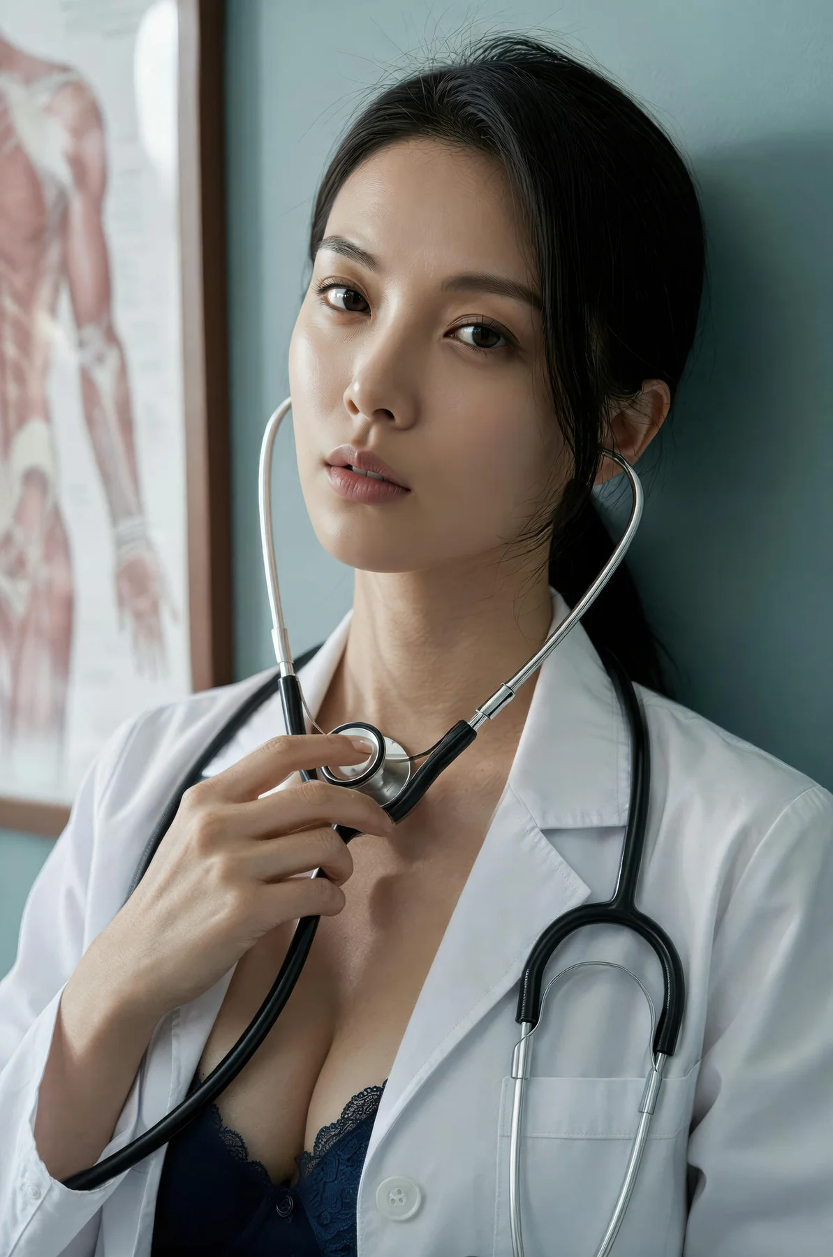 AIG  No.548 柒琪喵医生主题爆乳写真 - 9