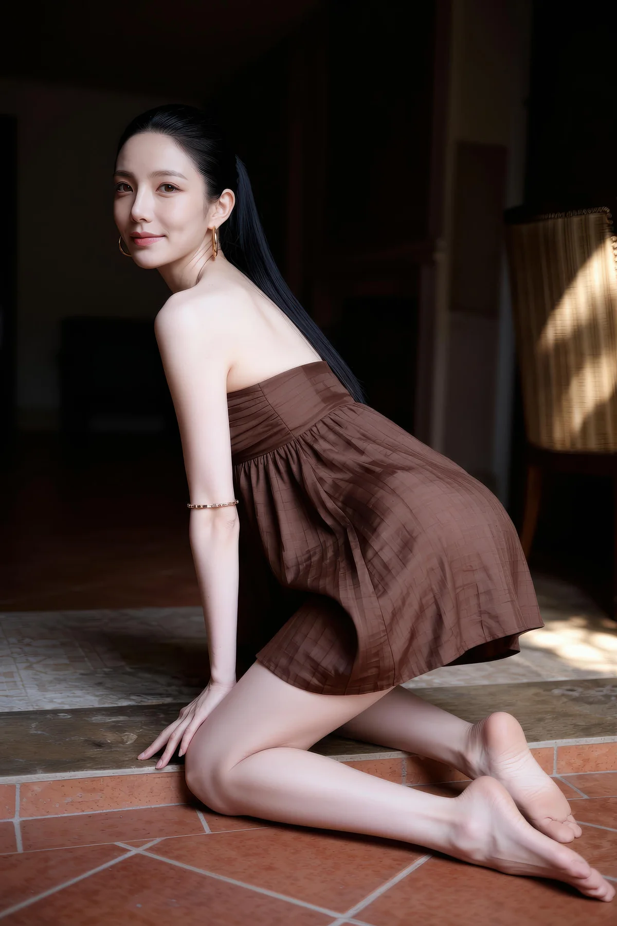 AIG  No.549 米妹抹胸短裙香肩 - 2
