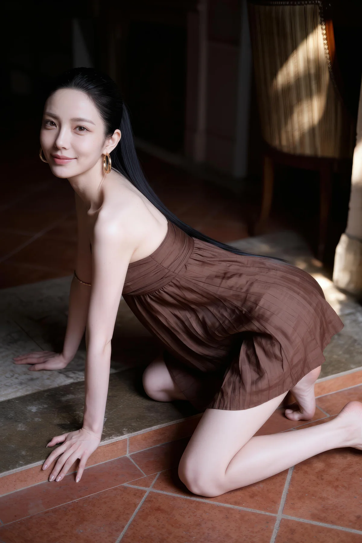 AIG  No.549 米妹抹胸短裙香肩 - 8