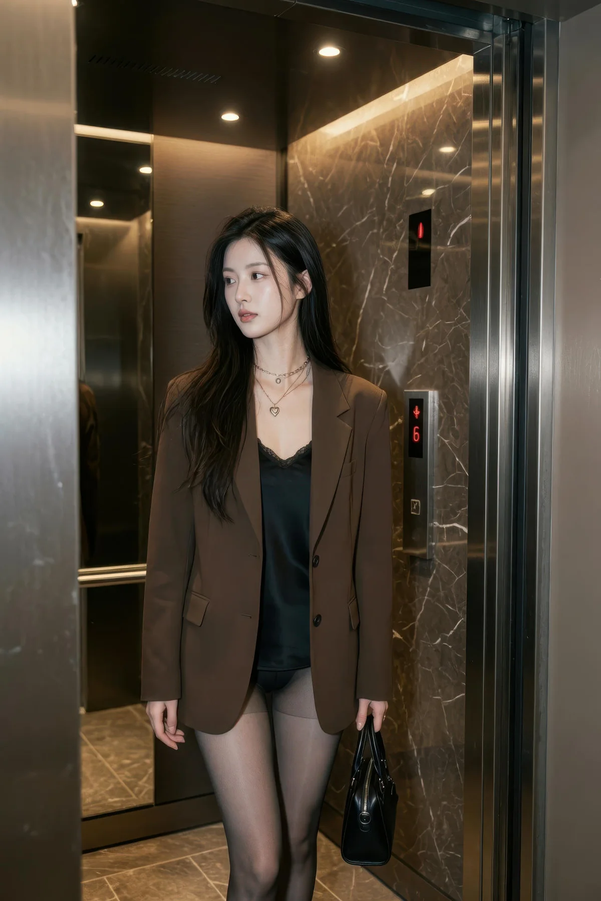 AIG  No.556 斯蔓黑丝高跟ol制服 - 5