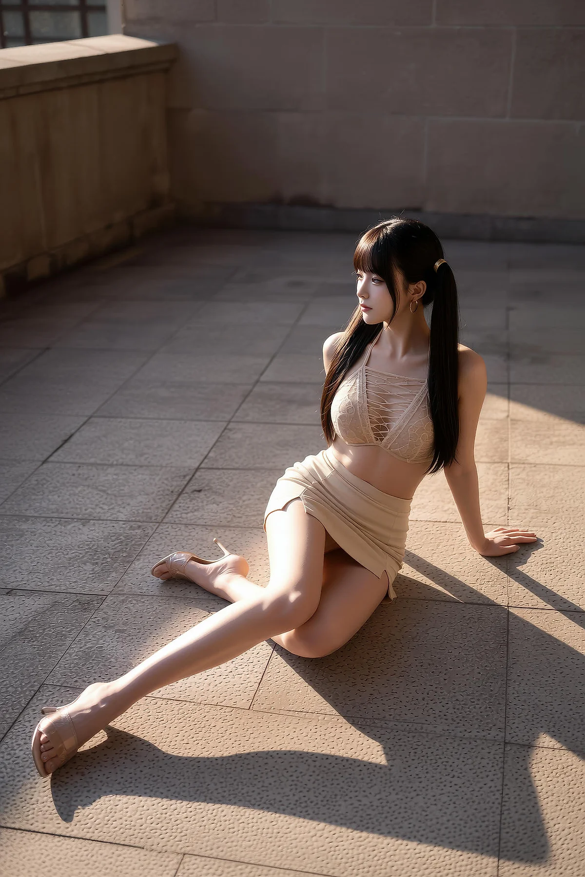 AIG  No.557 柚柚爆乳短裙写真 - 10