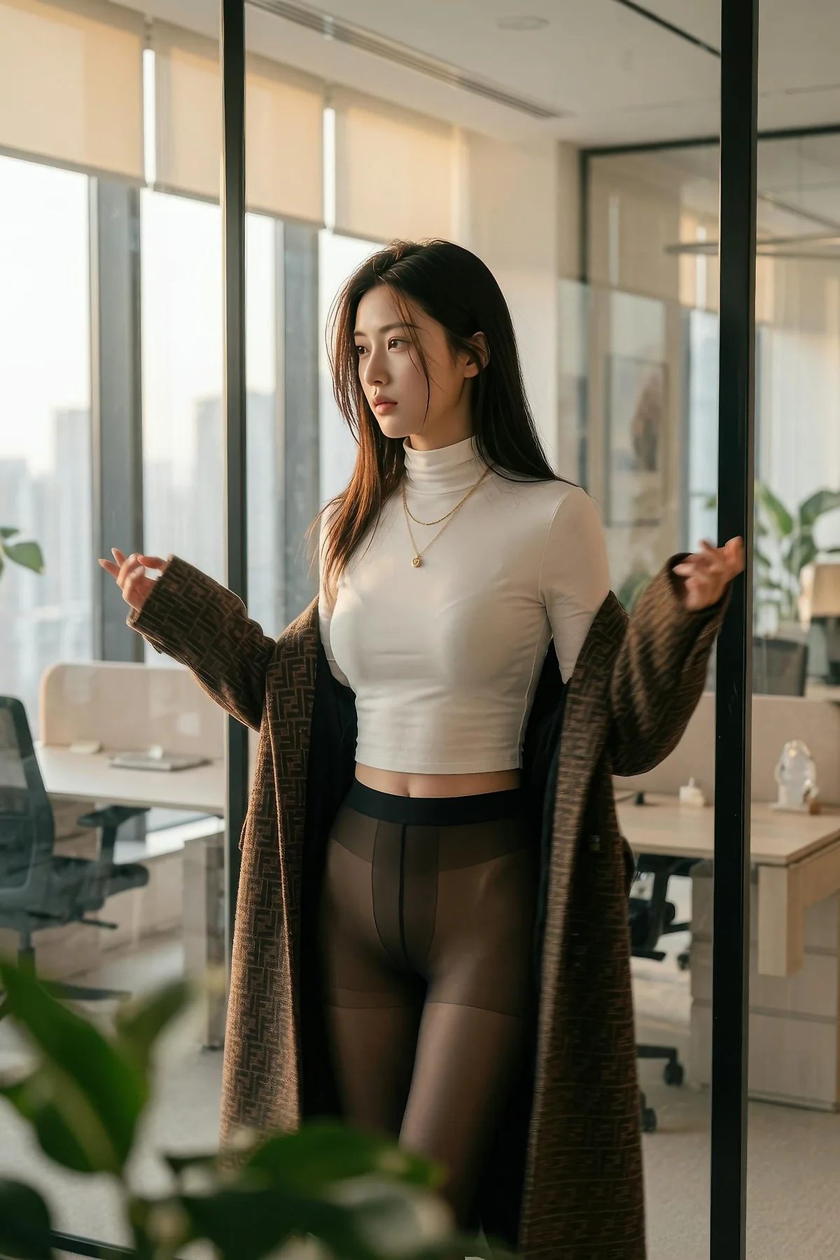 AIG  No.563 斯蔓气质美女工作日 - 10