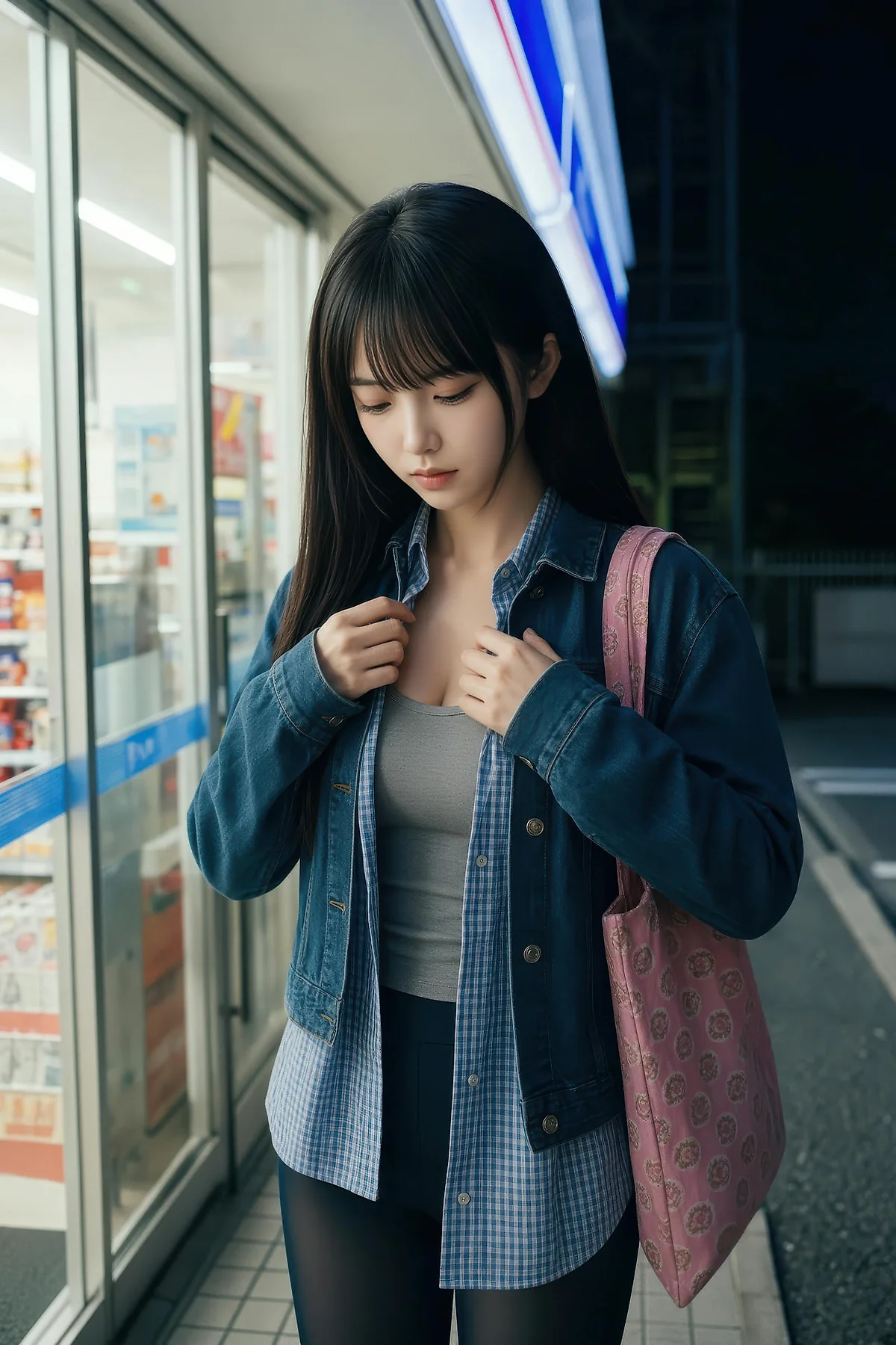 AIG  No.566 芭喜mila便利店黑丝主题写真 - 10