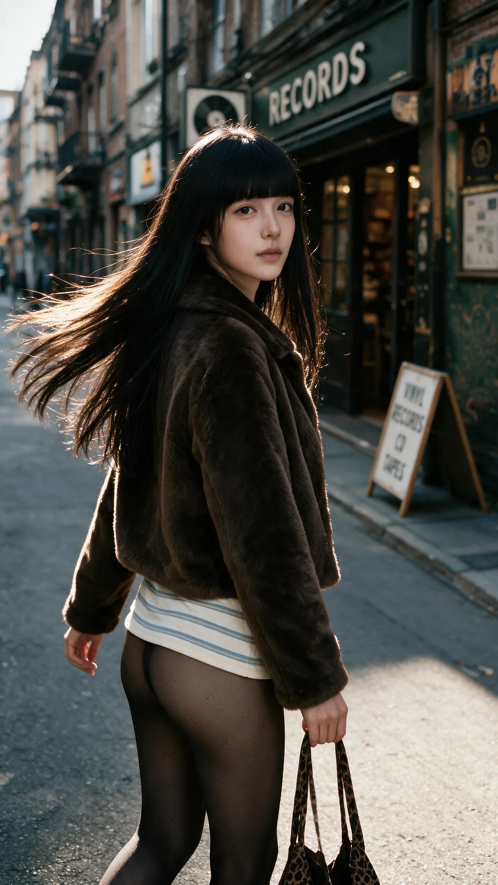 AIG  No.567 九歌lina美腿黑丝美女 - 4