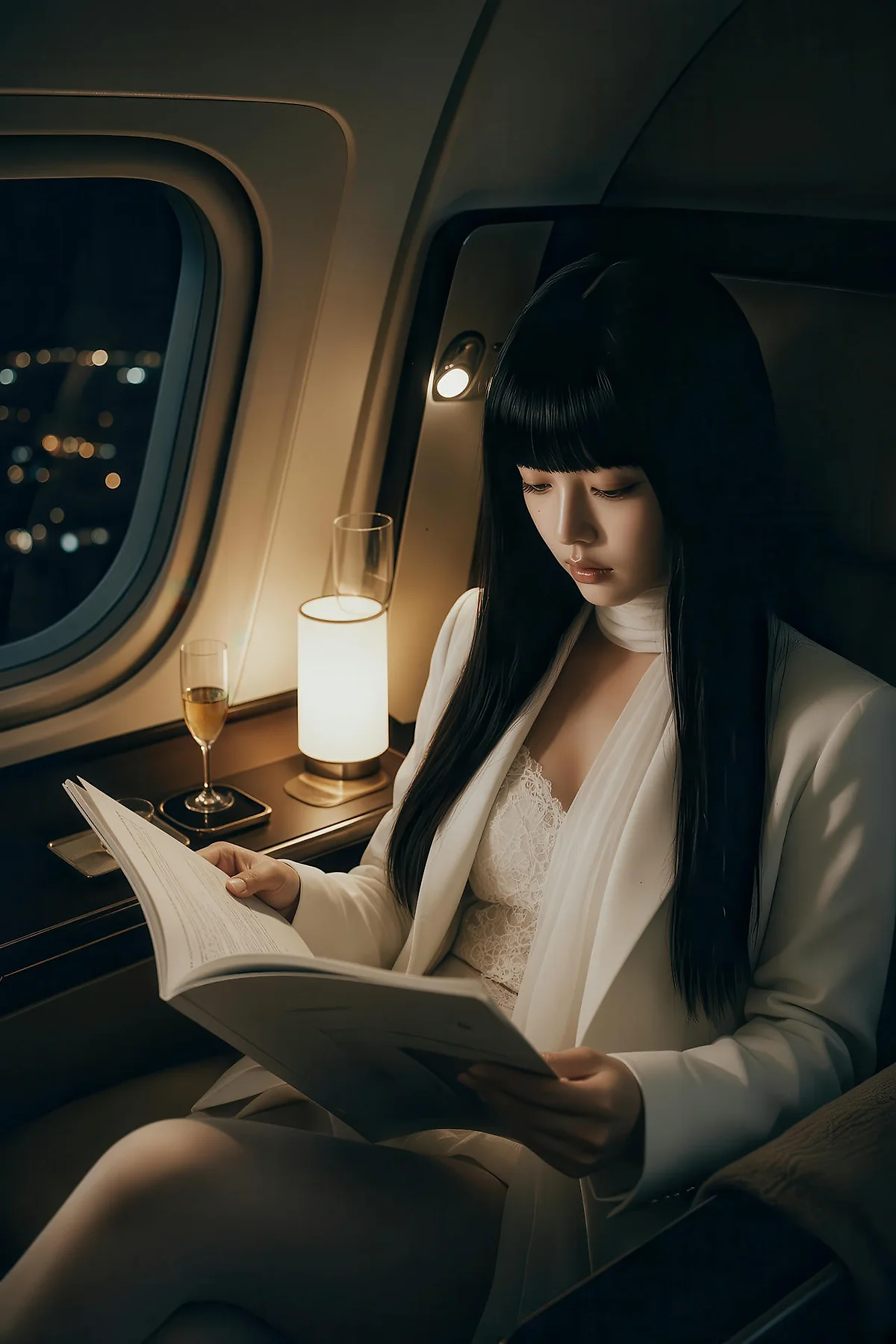 AIG  No.573 九歌lina白丝性感气质美女 - 4