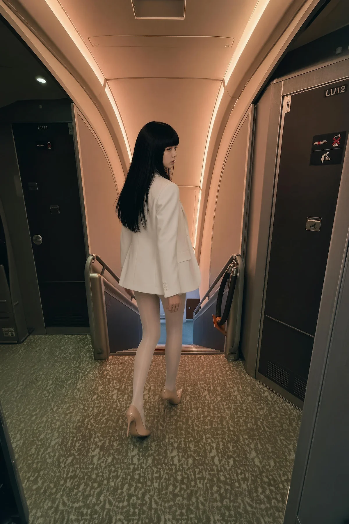 AIG  No.573 九歌lina白丝性感气质美女 - 5