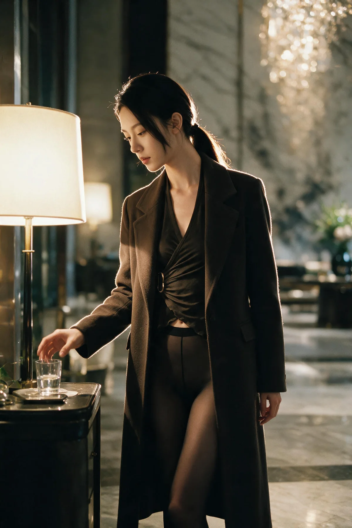AIG  No.578 柒琪喵黑丝长腿西服 - 9