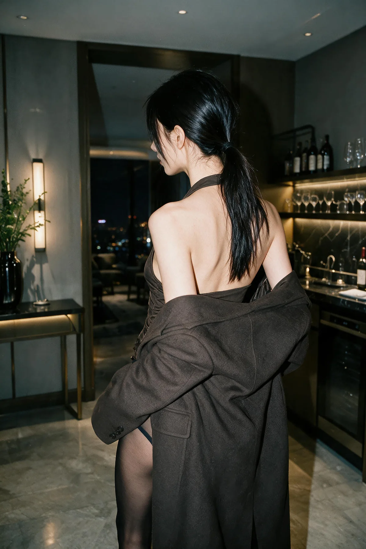 AIG  No.578 柒琪喵黑丝长腿西服 - 9