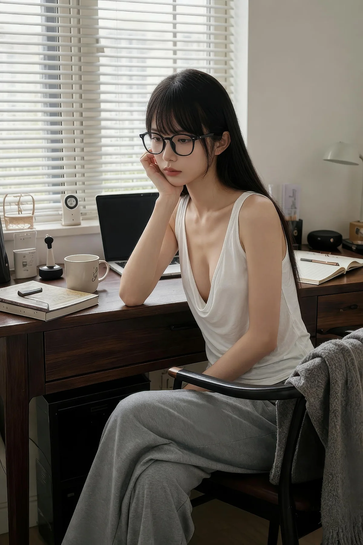AIG  No.584 芭喜mila爆乳深v背心 - 3