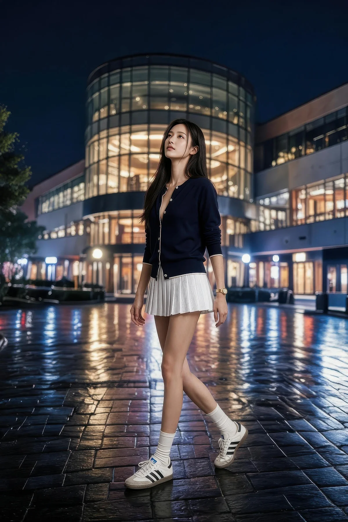 AIG  No.587 斯蔓影院短裙长腿美女 - 1
