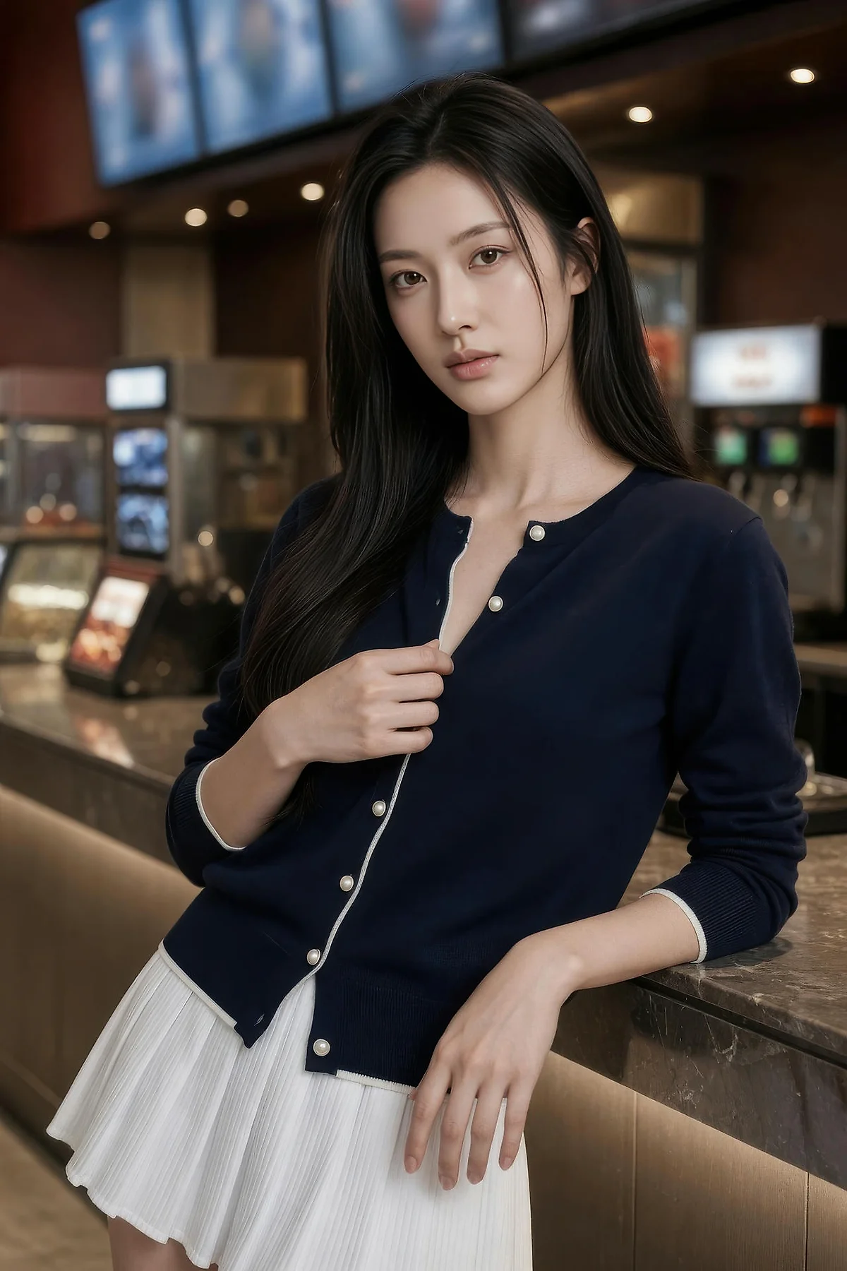 AIG  No.587 斯蔓影院短裙长腿美女 - 8