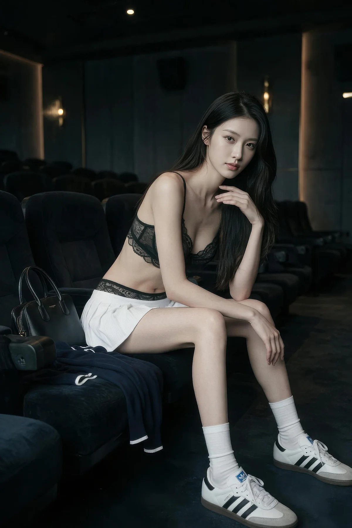 AIG  No.587 斯蔓影院短裙长腿美女 - 2