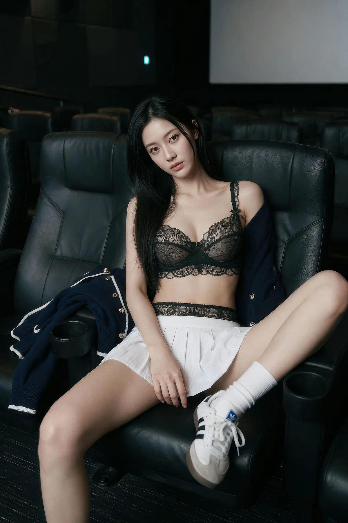 AIG  No.587 斯蔓影院短裙长腿美女 - 3