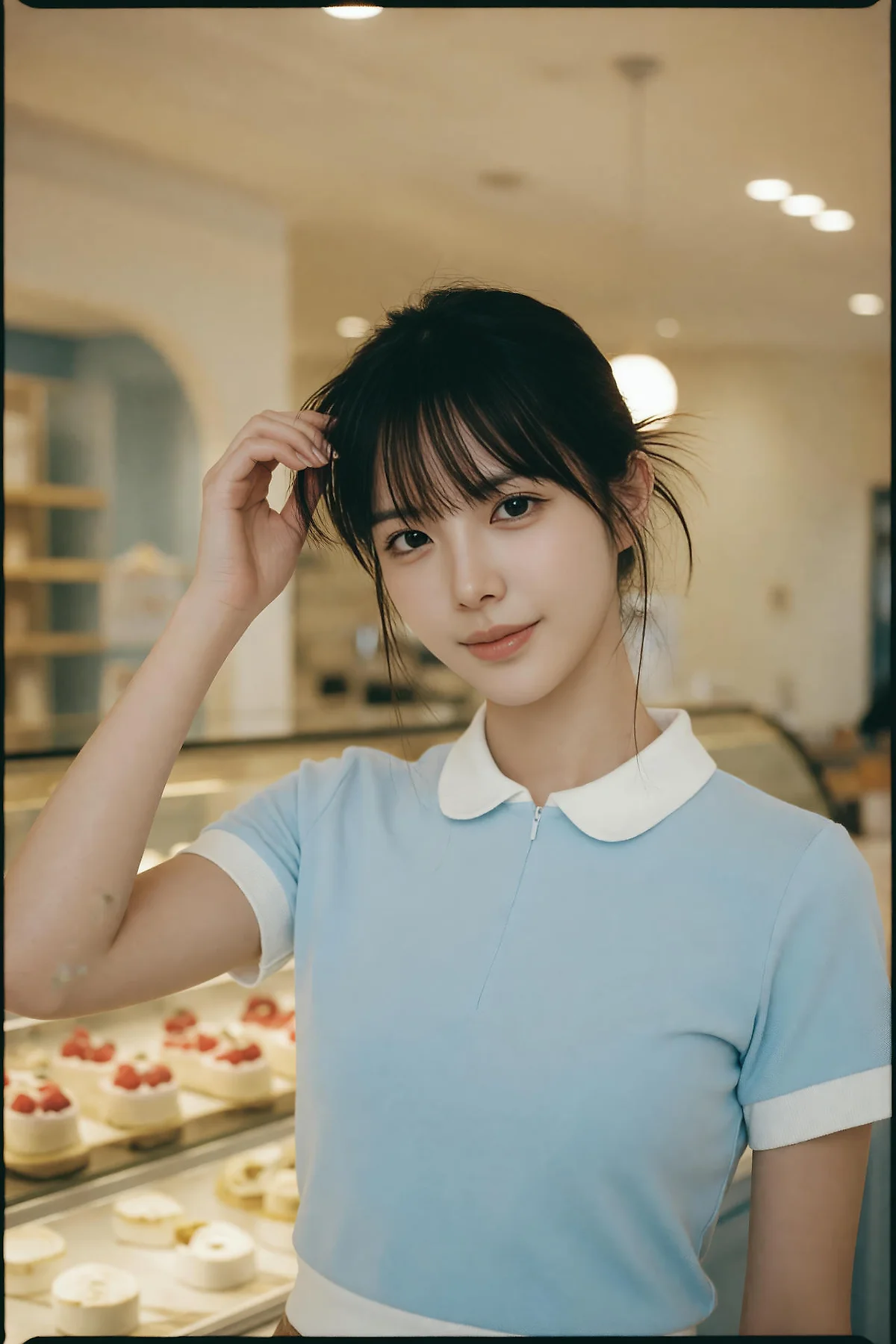 AIG  No.591 芭喜mila蛋糕店美女店员 - 1