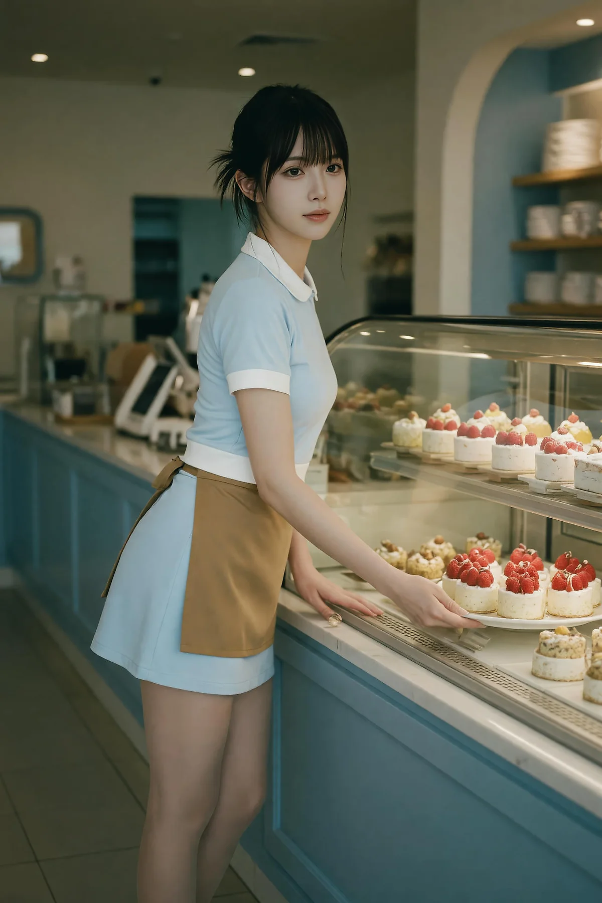 AIG  No.591 芭喜mila蛋糕店美女店员 - 2