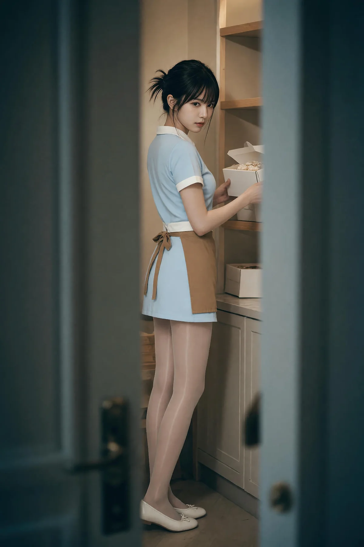 AIG  No.591 芭喜mila蛋糕店美女店员 - 5