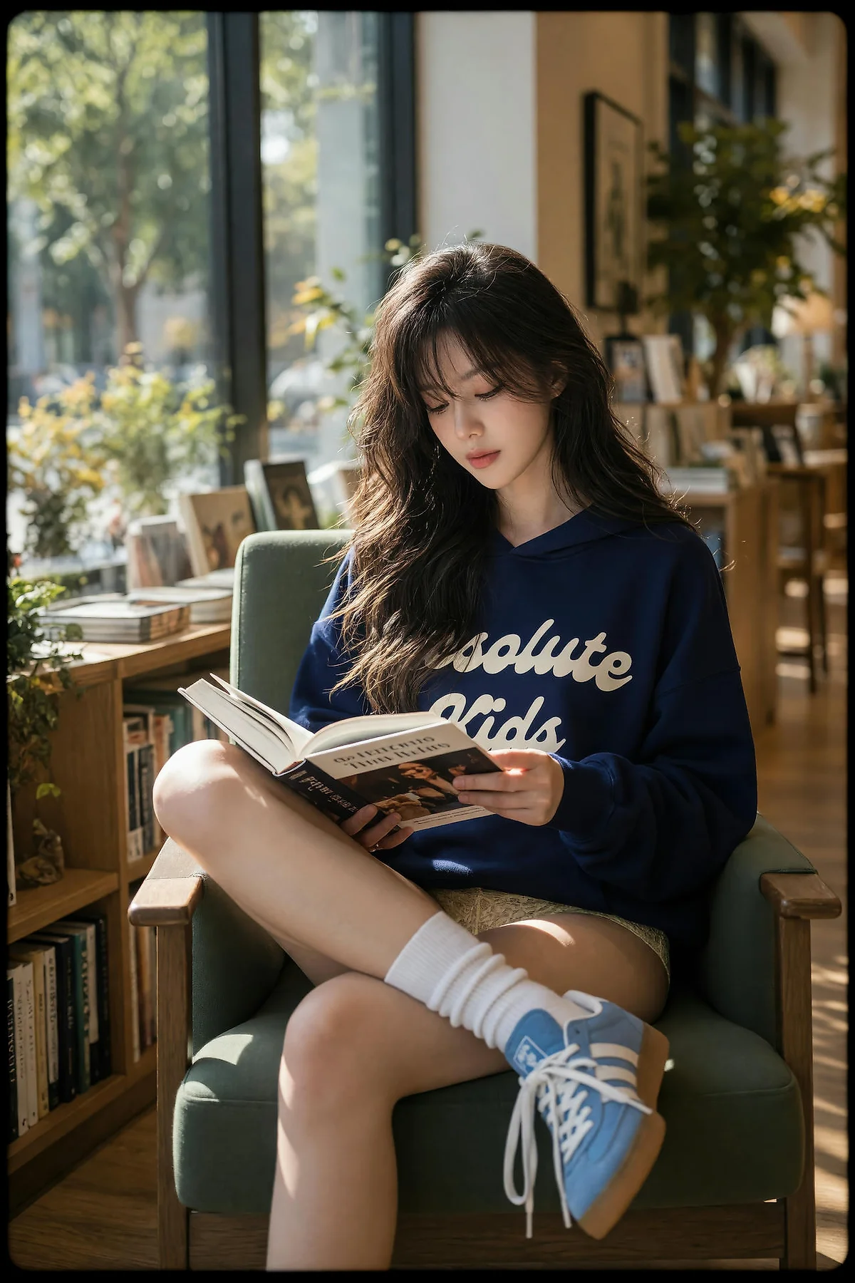 AIG  No.599 赵姗姗爱运动长腿帽服美女 - 8