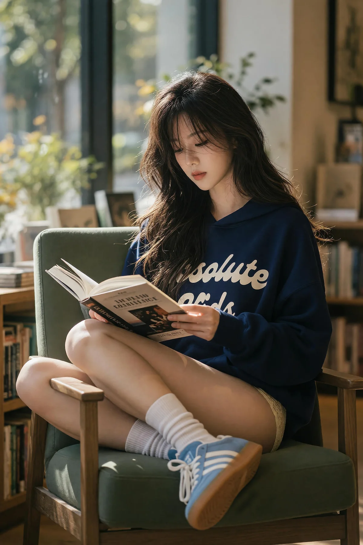 AIG  No.599 赵姗姗爱运动长腿帽服美女 - 10