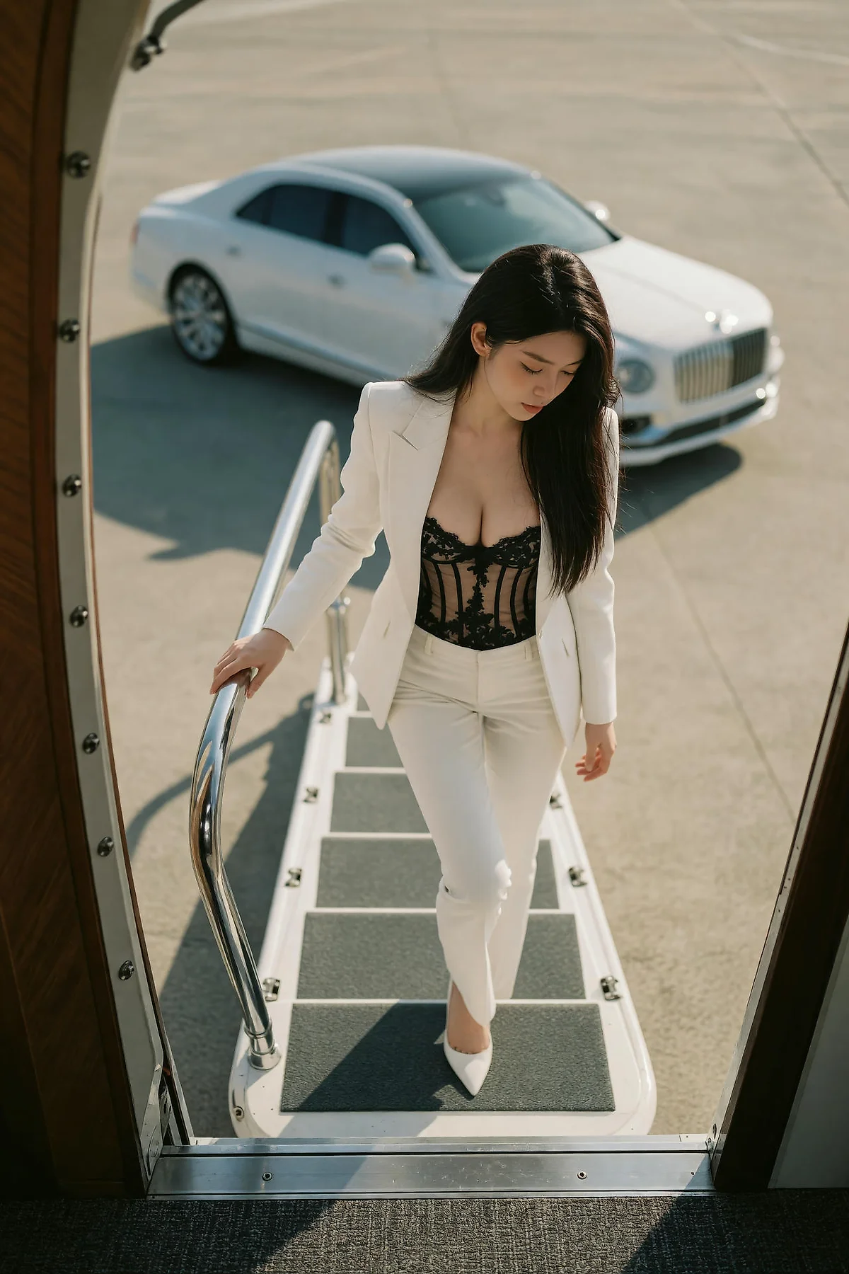 AIG  No.600 斯斯大小姐私人飞行主题写真 - 2