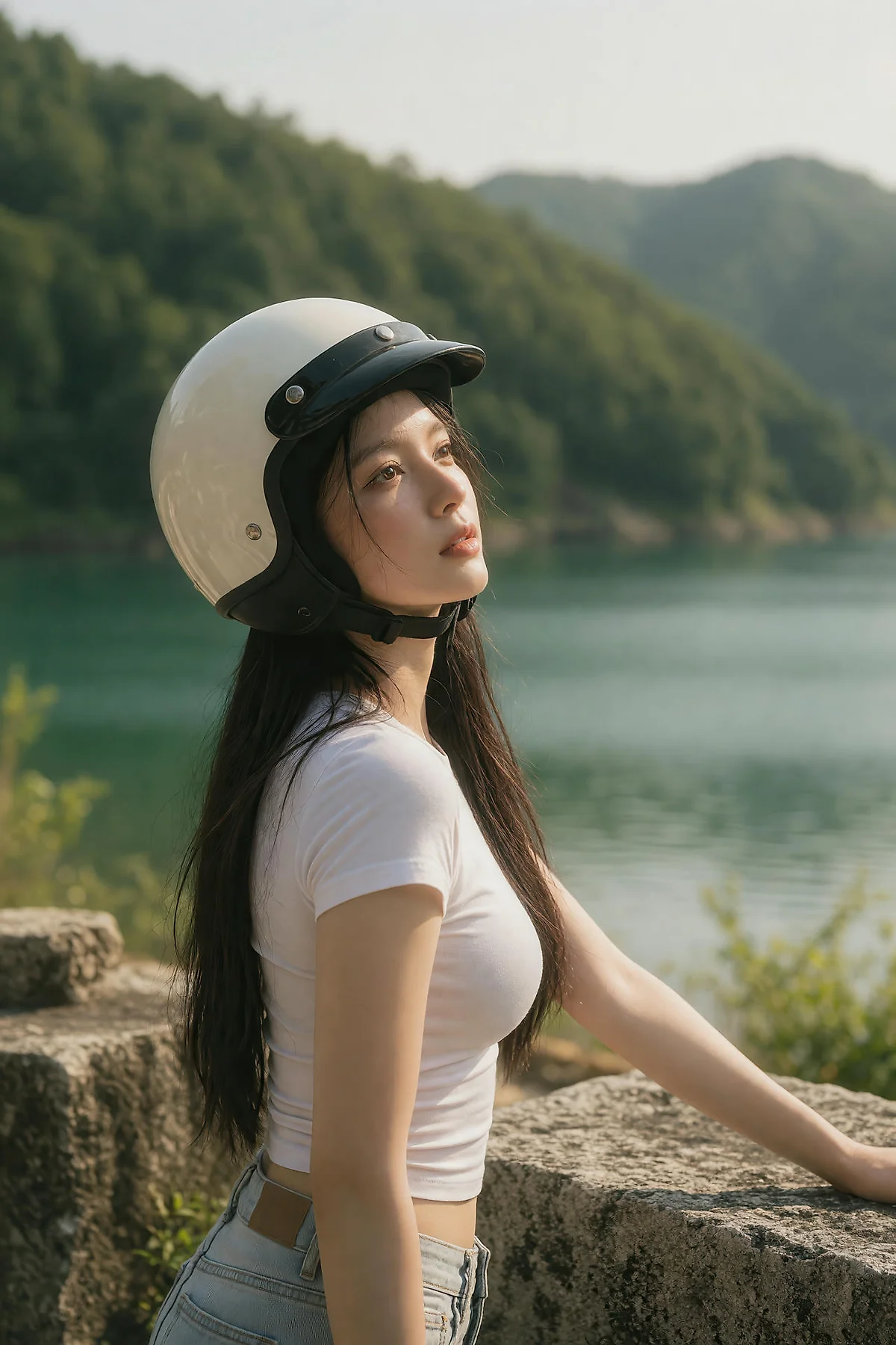 AIG  No.602 斯斯大小姐骑行户外写真 - 4