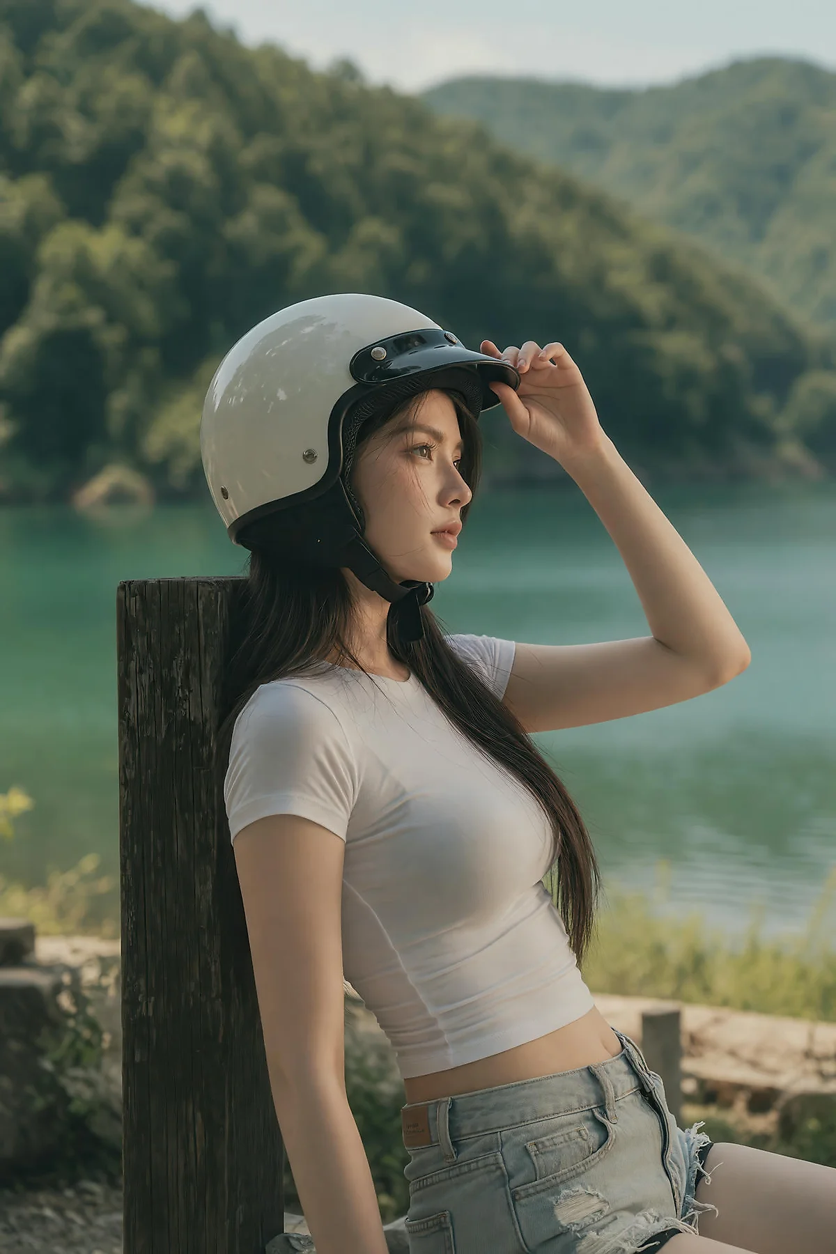 AIG  No.602 斯斯大小姐骑行户外写真 - 6
