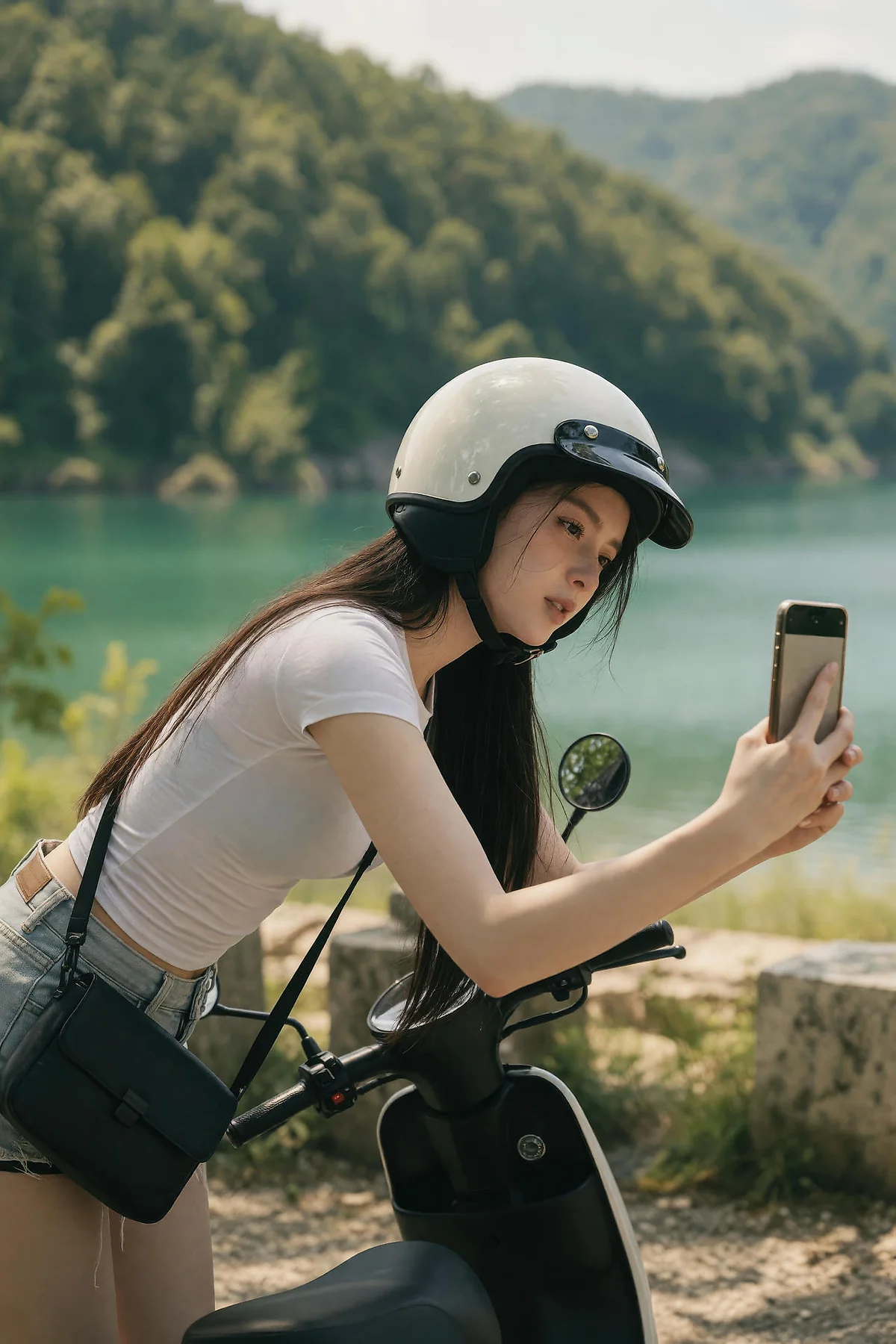 AIG  No.602 斯斯大小姐骑行户外写真 - 7