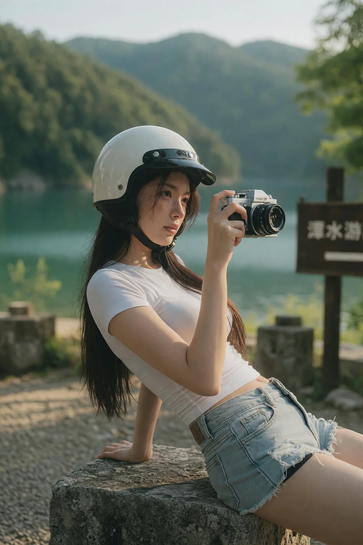 AIG  No.602 斯斯大小姐骑行户外写真 - 9
