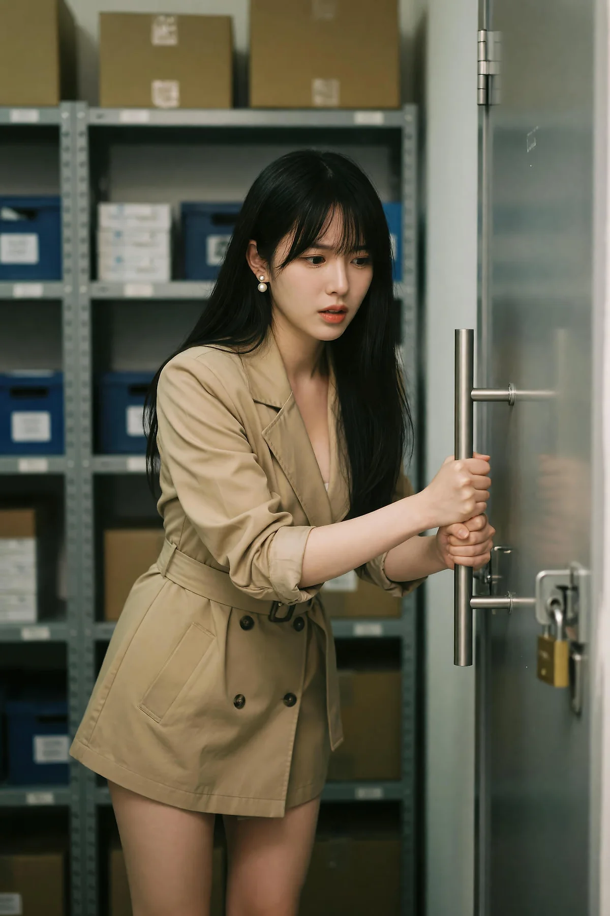 AIG  No.603 芭喜mila被锁的档案室主题写真 - 9