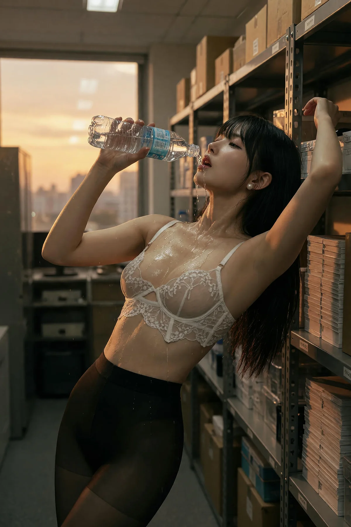 AIG  No.603 芭喜mila被锁的档案室主题写真 - 8