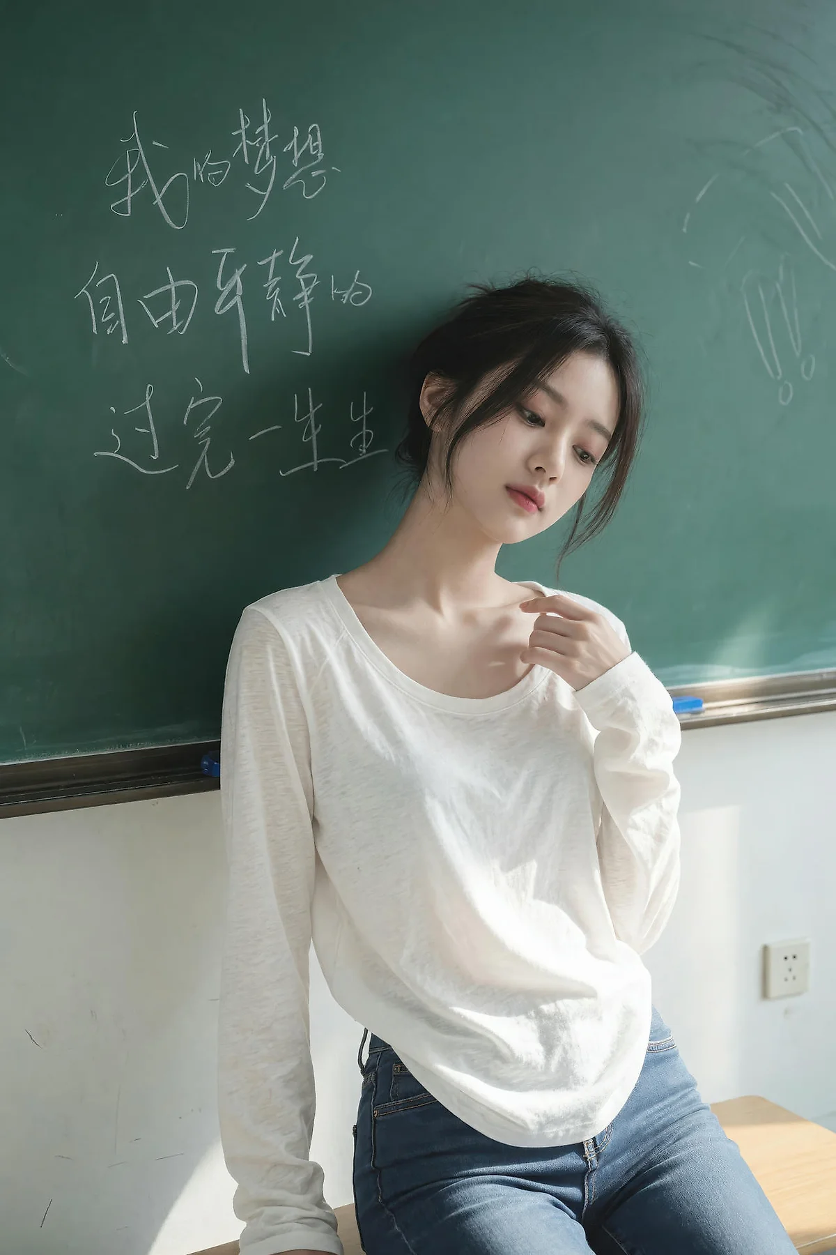 AIG  No.609 于小鱼校园宿舍清纯学妹 - 2