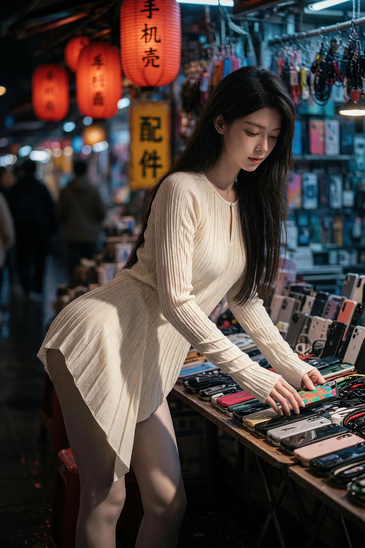 AIG  No.614 斯斯大小姐闹市正骨主题写真 - 3