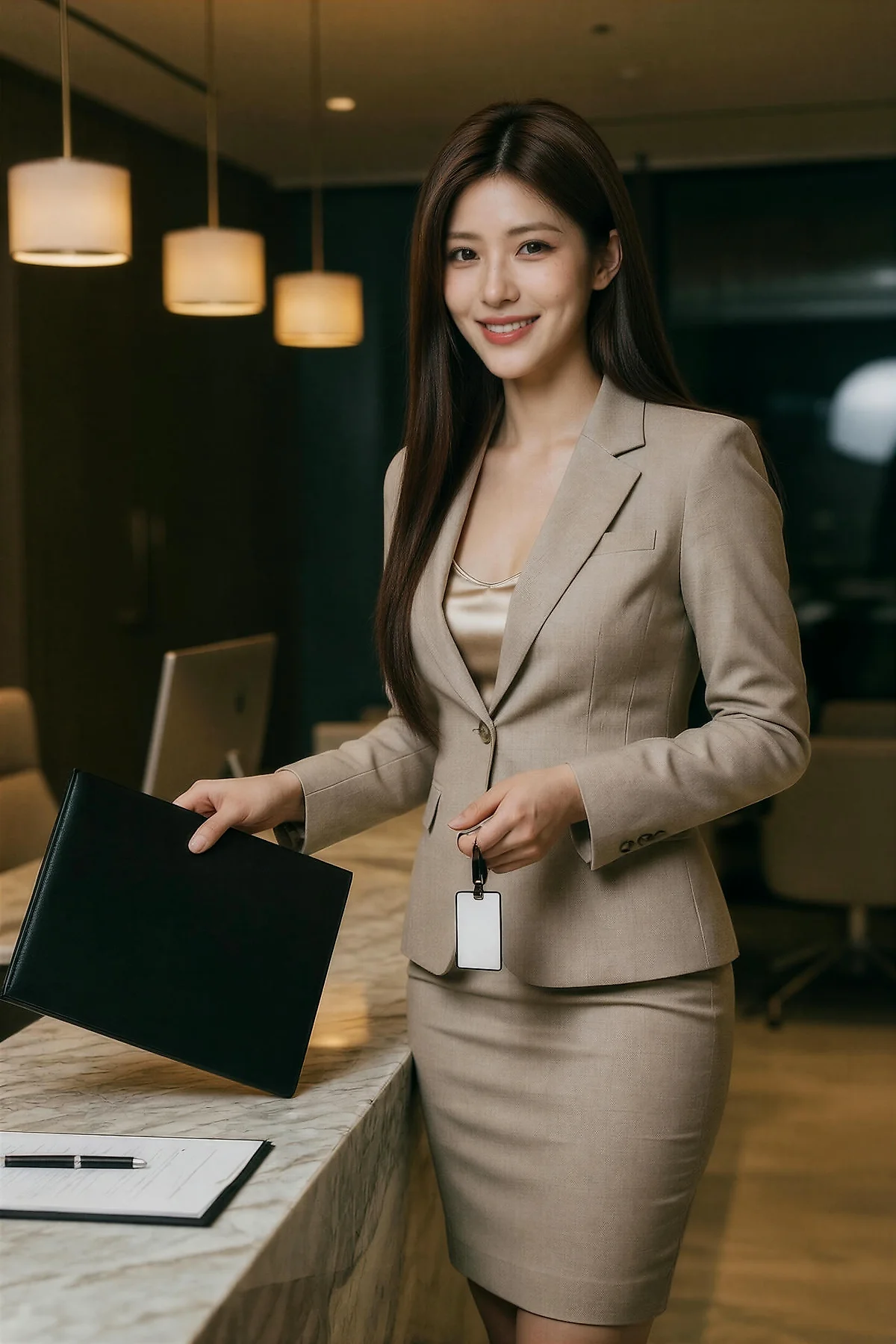 AIG  No.638 萨霓儿性感的房产经理 - 4