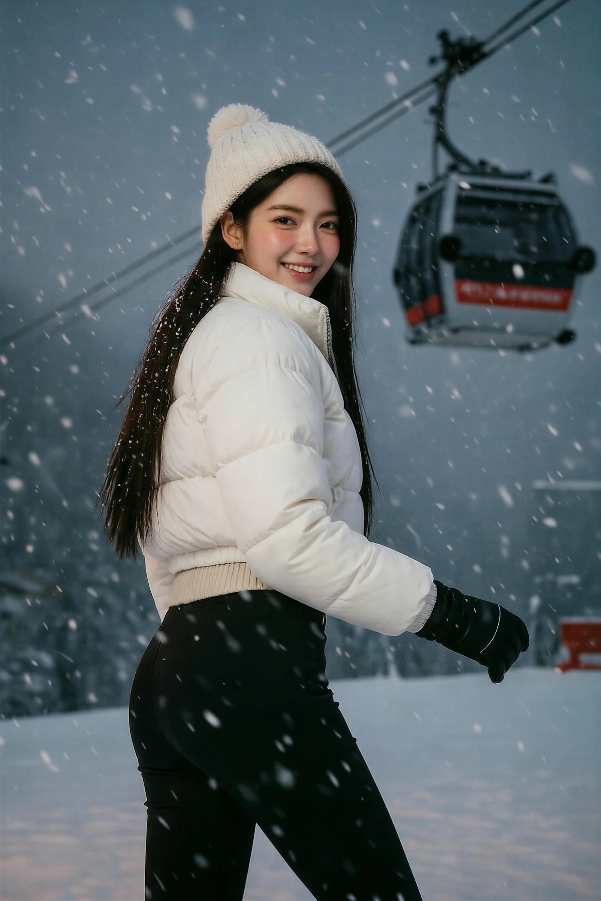 AIG  No.639 斯斯大小姐雪屋极寒体验 - 1